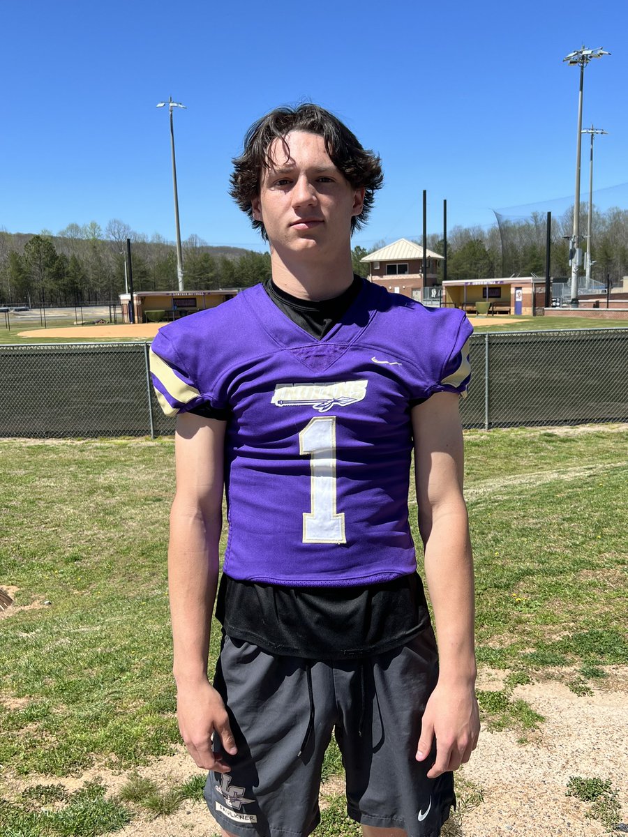 Introducing the recruiting world to 2025 ath @CalFaulkner0 . 0 stars 1 profile only on @On3Recruits Passed for over 1700 yds 17 TDs Rushed for over 1000 yds 17 TDs Scored 49 pts in one 🏀 game 6-2.5 185 today #UGA #GT visits coming April 8th. 11th on3.com/db/cal-faulkne…