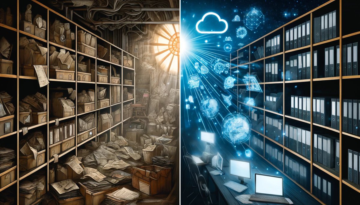 WebDeveloper_24's tweet image. Trasforma i tuoi archivi polverosi in oro digitale!
📚➡️💻 Scopri come i dati storici possono rafforzare la tua presenza online nel nostro ultimo blog.
#DigitalTransformation
#SEO
#OnlineVisibility
blog.programmatoreweb.it/trasformazione…