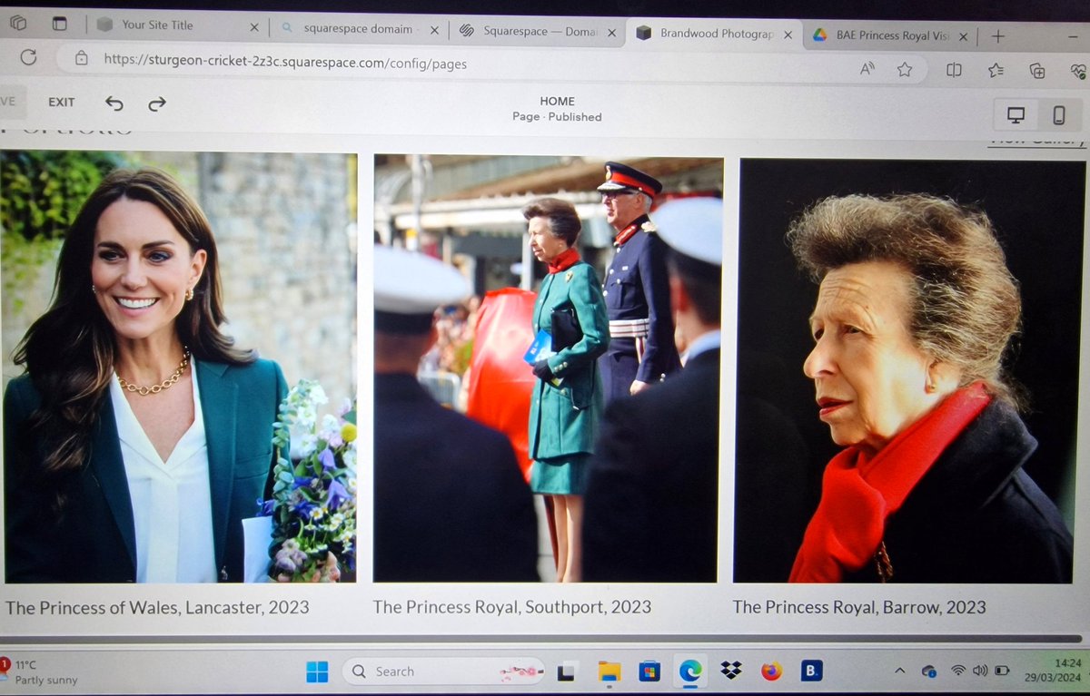 Happy Friday! I hope you're enjoying a wonderful Easter bank holiday. Exciting news - I'm thrilled to announce that my new photography website is nearly finished. On it, you'll find a collection of my high-quality royal engagement photos and coverage of other events. I'll