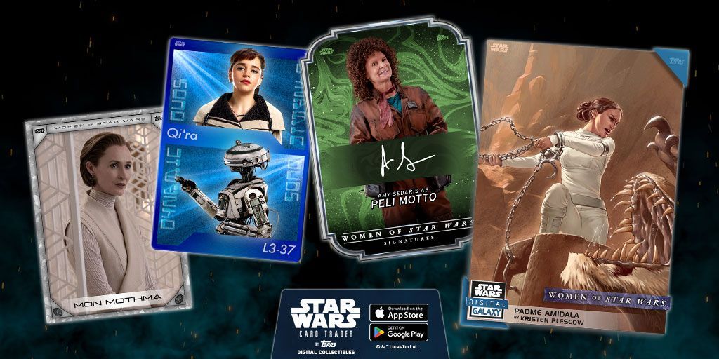 From the time of the High Republic to the fight between the Resistance & the First Order, women have played pivotal roles in events across the galaxy! Celebrate these characters in Wave 2 of Star Wars: Card Trader’s original Box Set, Women of Star Wars! buff.ly/4aneZMb