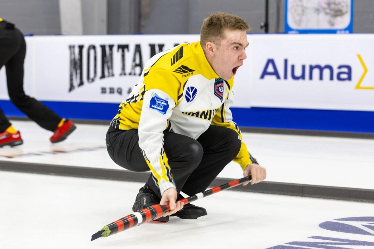 Both Manitoba men’s teams are front-runners at the 2024 New Holland Canadian Under-21 Curling Championships and the playoff picture is becoming clearer. Read all about it in our story: curling.ca/blog/2024/03/2… 📸: Brodie Evans