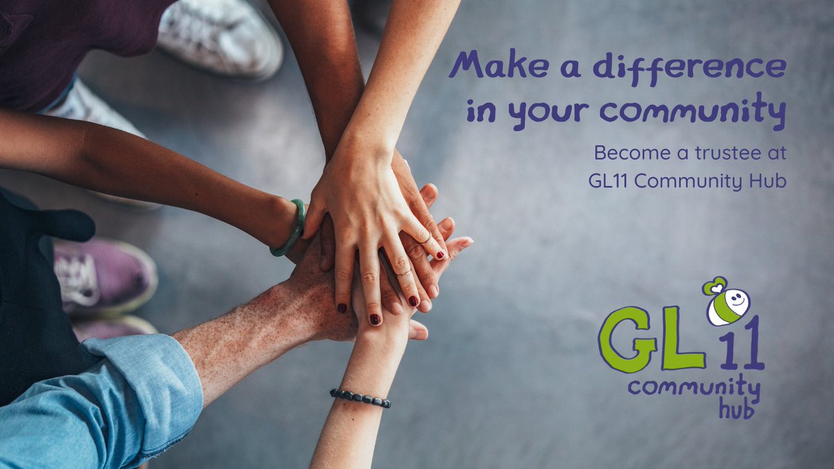 Want to make a difference in your community? GL11 Community Hub is seeking two new trustees: 👥 One with significant experience of attending GL11 activities 📊 One who can support development of digital data capture + analysis Find out more and apply 👇 gl11.org.uk/latest-news/gl…