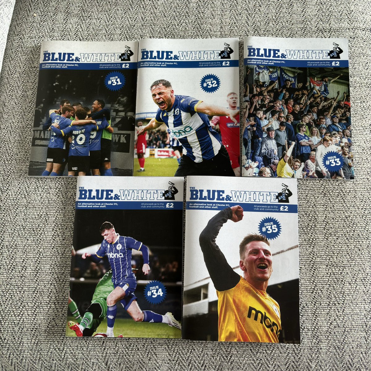 gbjstudio's tweet photo. 5 issue-iversary for me at @BlueandWhiteCFC . A couple of my favourite pages ✨

https://t.co/N4DScdEHU0 https://t.co/fS7cG8b99g