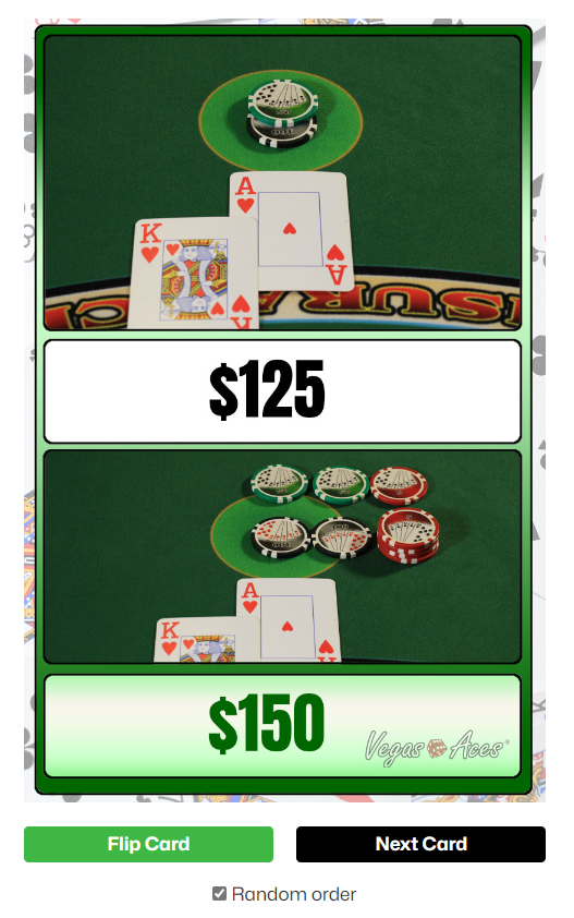 They have finally arrived!!!! 6 to 5 #Blackjack #Flashcards are now available!!! Test your math skills as you figure out the payout for a 6 to 5 blackjack. vegas-aces.com/flashcards/bla…
