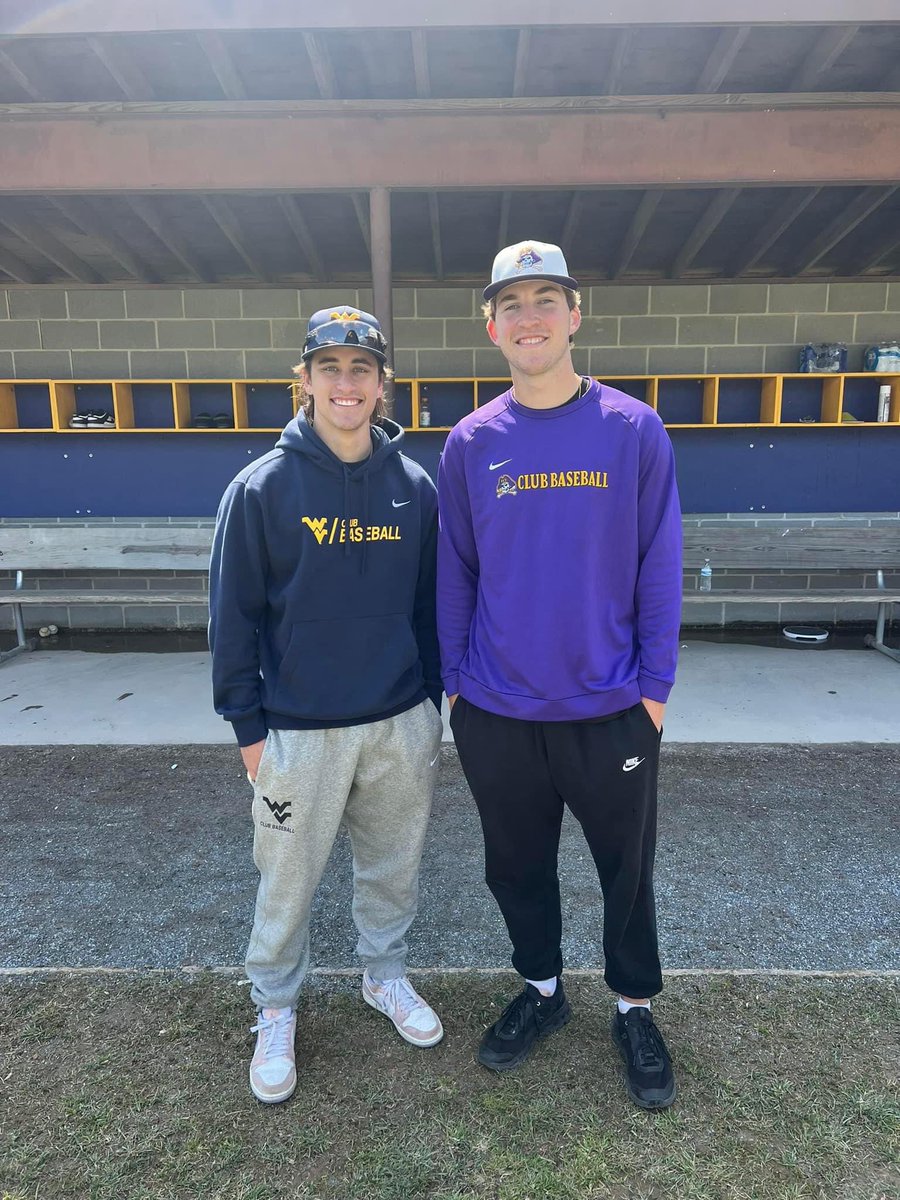 Shout out to Cam Lawson and Tate Wisniewski for taking time out of their break from college to throw to the team today. #stackgreatdays