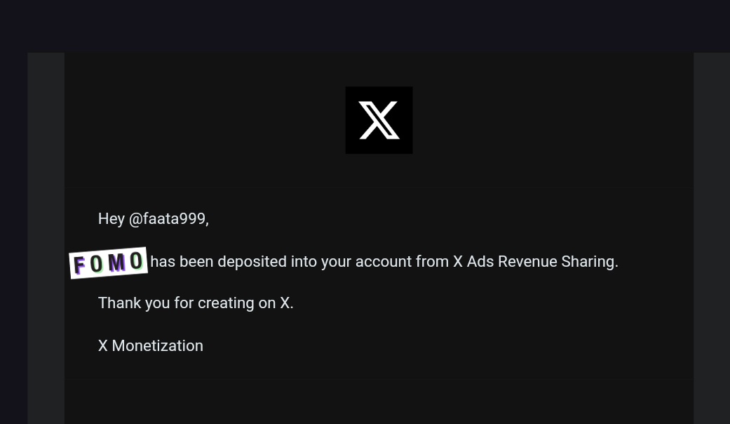 Alhamdulillah GOT Second payout from X . 😊