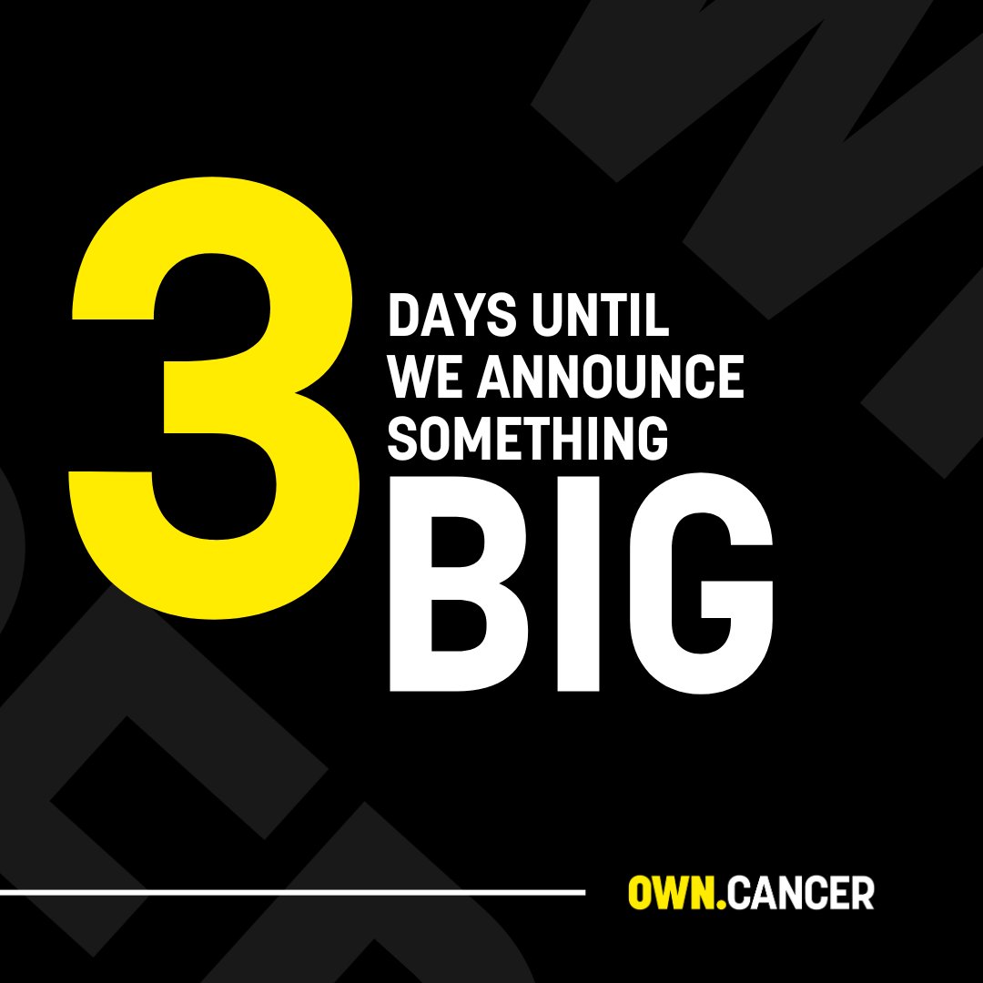 The countdown begins! Something monumental is on the horizon. Stay tuned for an announcement that will ignite hope and unite us all on our journey to #OWNCANCER. We are ready to own cancer. Will you join us? #ArthurChild #Morethanabuilding
