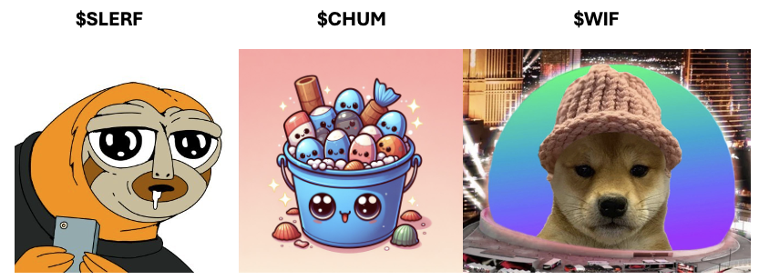 The #memecoin meta is shining the light on a few communities we admire - <a href="/Slerfsol/">Slerf</a> #SLERF and <a href="/dogwifcoin/">dogwifcoin</a> led by <a href="/blknoiz06/">Ansem</a>. Gud coins. Gud communities.

$CHUM soon on <a href="/base/">Base</a>