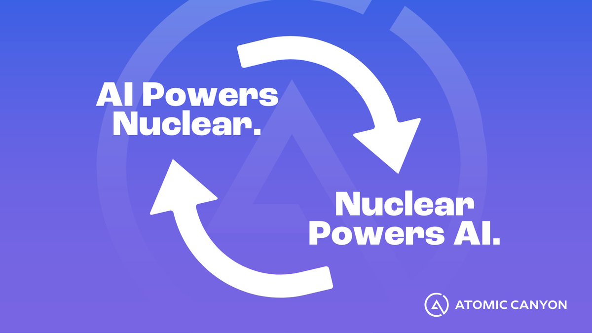 We're pioneering a circular future where #AI streamlines #nuclear processes, unlocking the industry's potential. This circular relationship ensures #sustainable energy for AI’s growing demands, moving us toward a cleaner, cost-efficient energy future: ow.ly/OP9I50QYXRv
