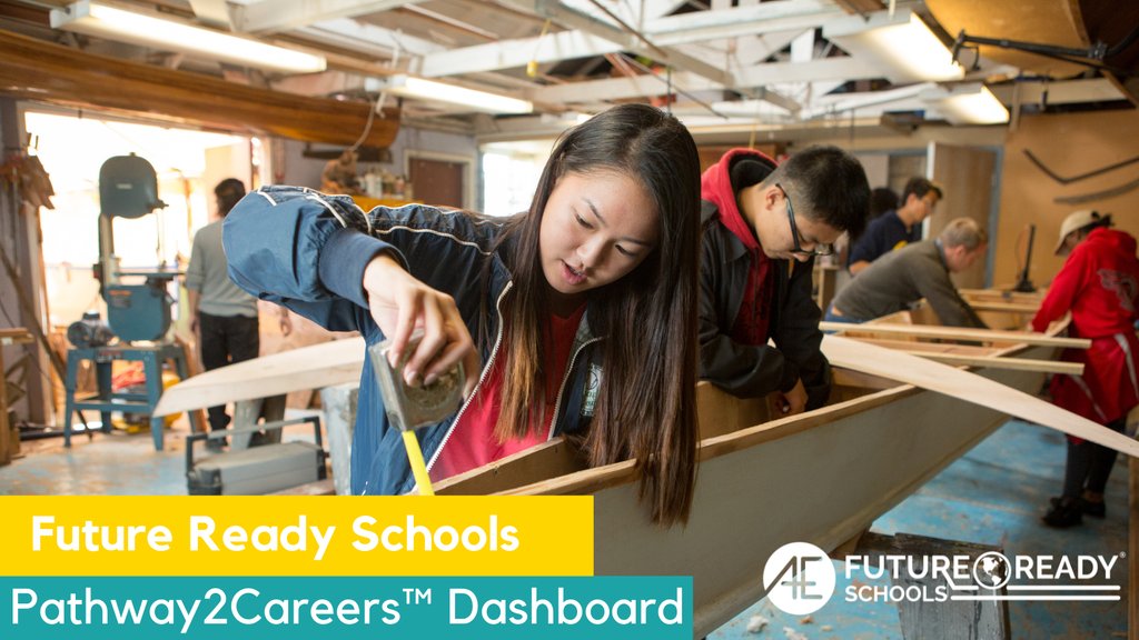 An important responsibilities of a school system is to ensure students graduate with a plan for post-secondary success. Pathway2Careers™ (P2C) Policy Dashboard, a free tool offered by @FutureReady, can help innovative educators achieve this. futureready.link/pathway