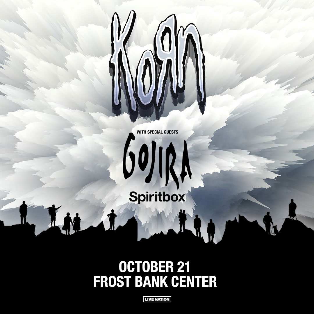 KORN is the self-professed 'soundtrack of a generation'. Known for their inventive, snarling, freaky musicality that continues to push the limits of rock, metal and alternative music, this night at the Frost Bank Center is not to be missed. t.dostuffmedia.com/t/c/s/134497