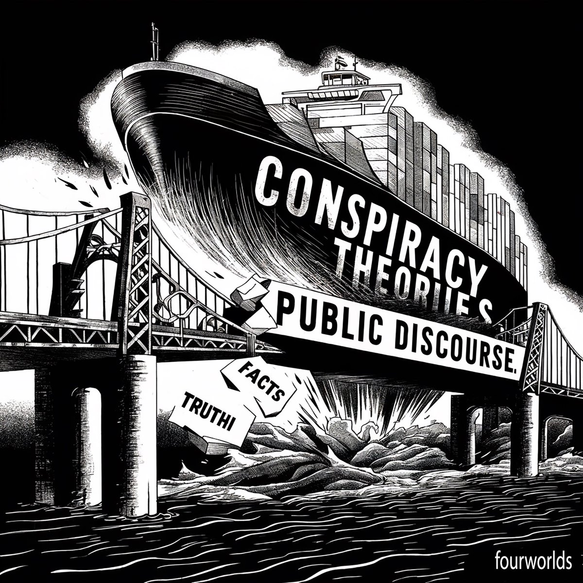 #BaltimoreBridgeCollapse #CyberAttackTheory #SocialMediaSpeculation #FactCheck #DigitalDiscourse #AlgorithmImpact #PublicTrust #CriticalThinking #ConspiracyTheories #SocialNetworks