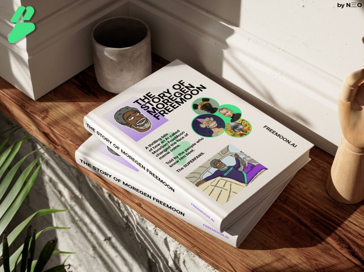 No need for more books, just this one. If you're reading now, you're still EARLY. 👀

MorGen FreeMoon biography. $MOON #Airdrop #AI coming! 🪂 #SolanaMemecoin