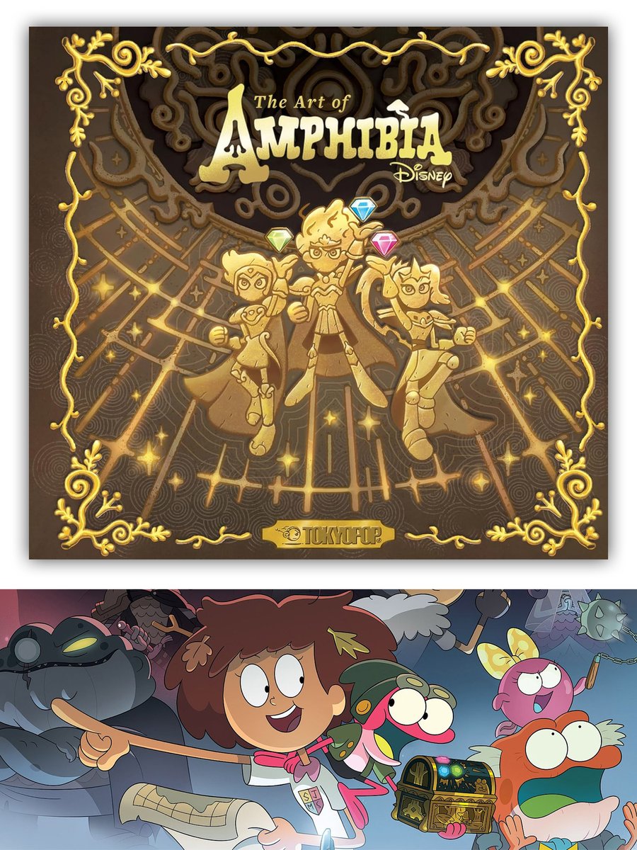 'The Art of Amphibia' artbook is coming in November. 224 pages featuring behind-the-scenes artwork from the series crafted by Matt Braly @Radrappy. Preorders >> catsuka.com/shopping/index…