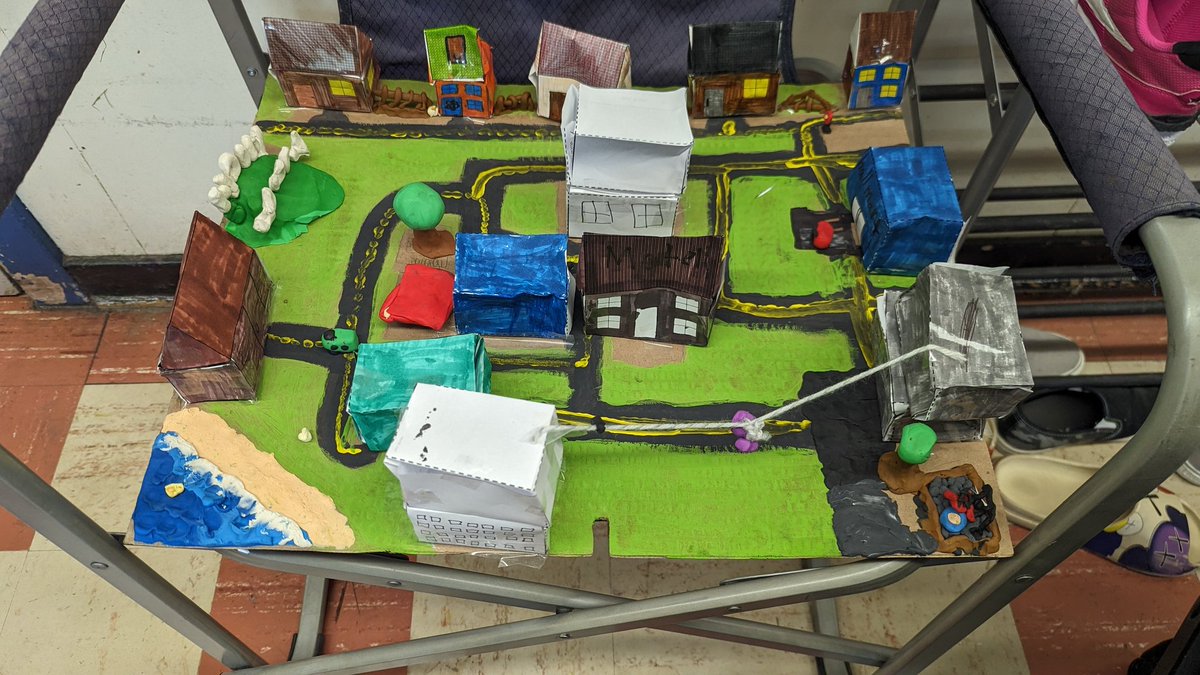 JLLundy4's tweet image. From geometry to urban visionaries! 🏙️ Students morphed into city planners, project managers, and engineers, crafting the blueprint of our metropolis. The journey from angles to architecture has been truly transformative! #MathMeetsCity #GeometryInAction