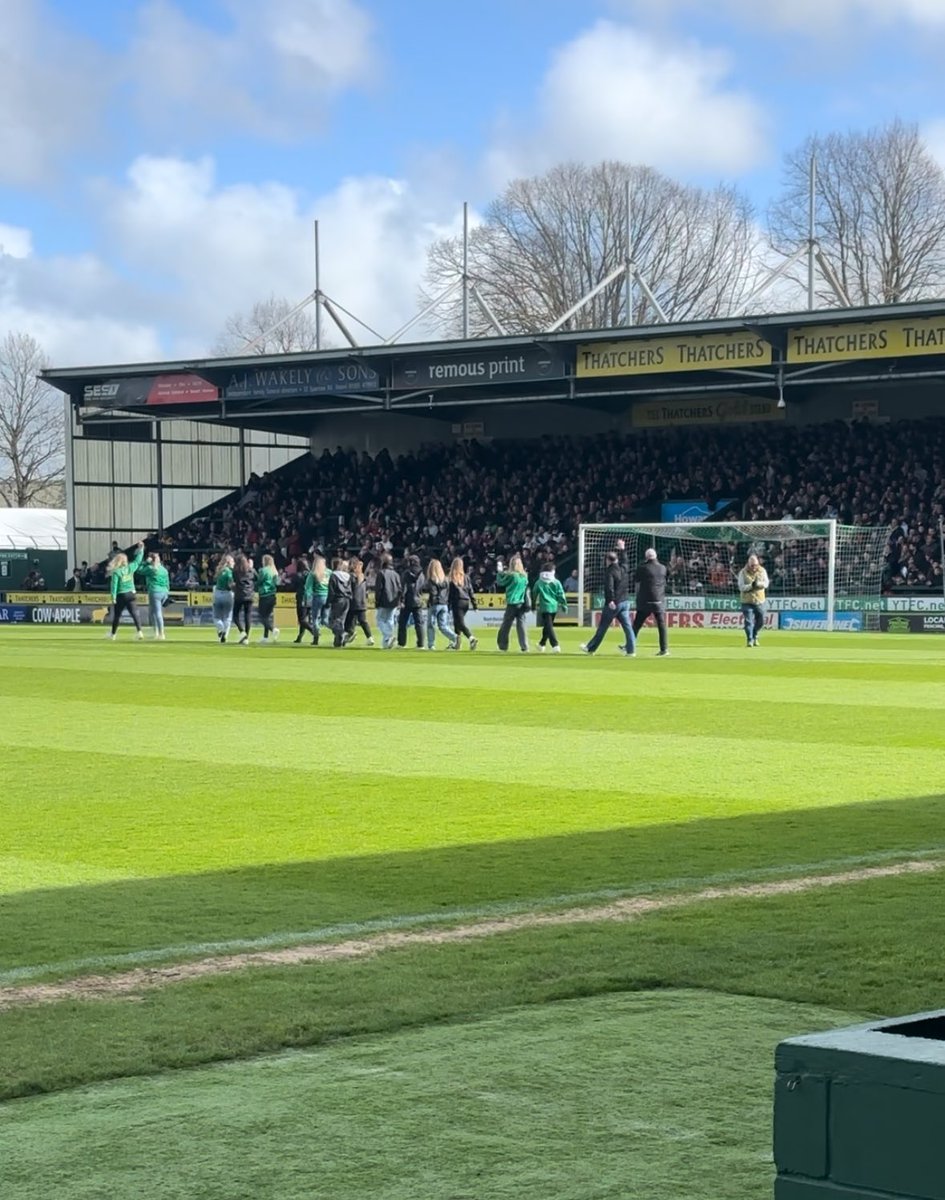 Thank You, Huish Park 💚
#Champions 
#OneClub #YTFC