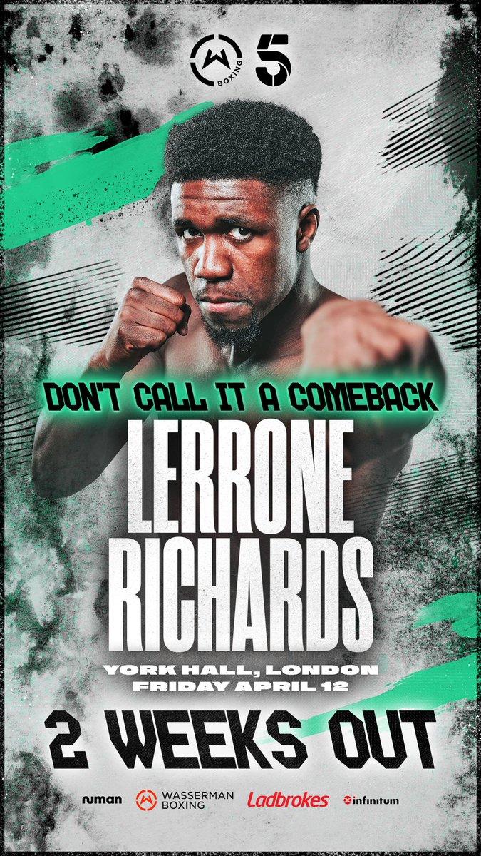 Not long now 💥🐝 <a href="/WassermanBoxing/">Wasserman Boxing</a>  <a href="/SauerlandBros/">Kalle & Nisse Sauerland</a>