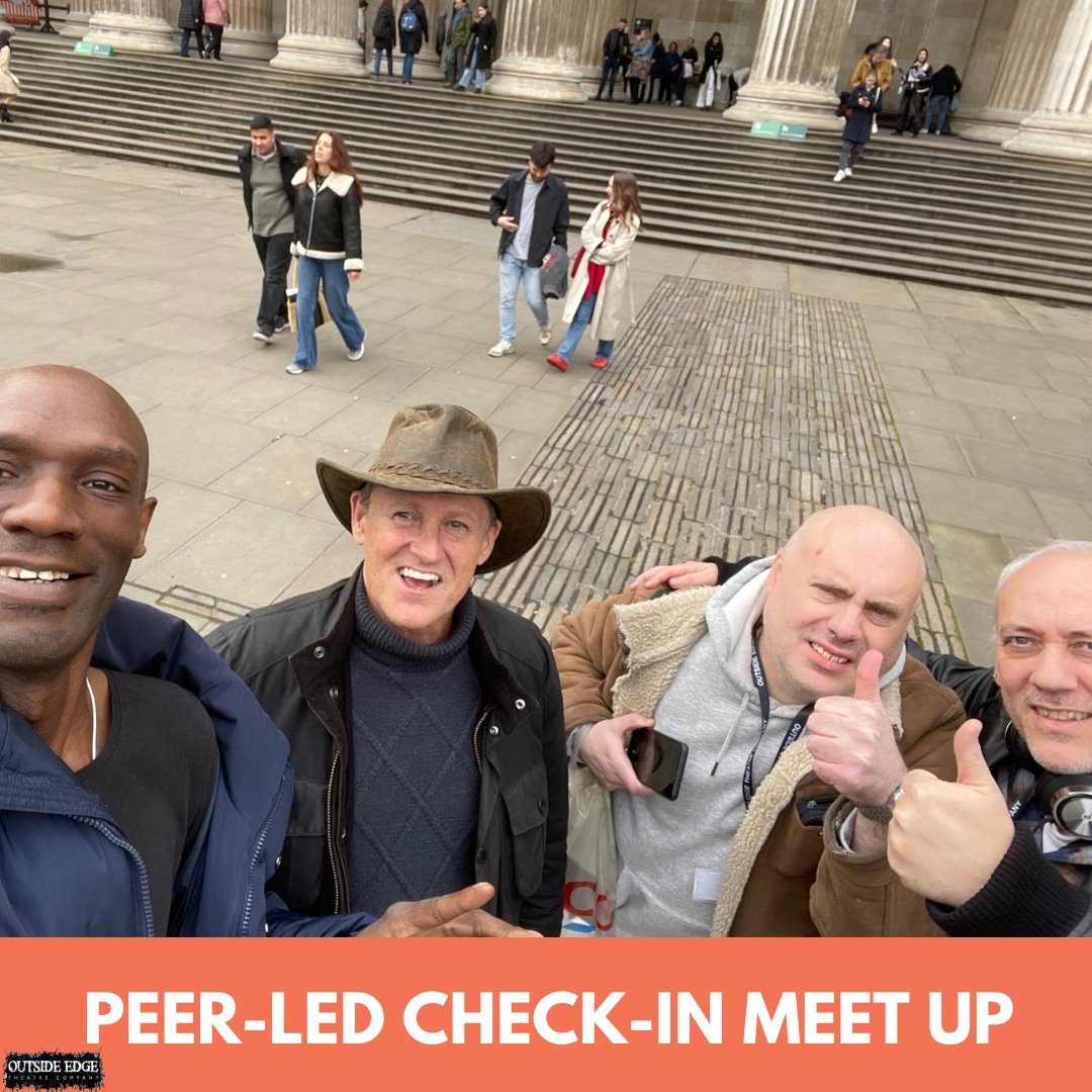 The Peer-led Check-in group had a fantastic in person meet up at the British Museum!! 

Interested in drama, writing and peer support? 👋 Or new to OE?? Register by clicking ↘️Bio↙️

#LondonTheatre #DramaGroup #CreativeHealth #SoberCommunity #ArtsandHealth