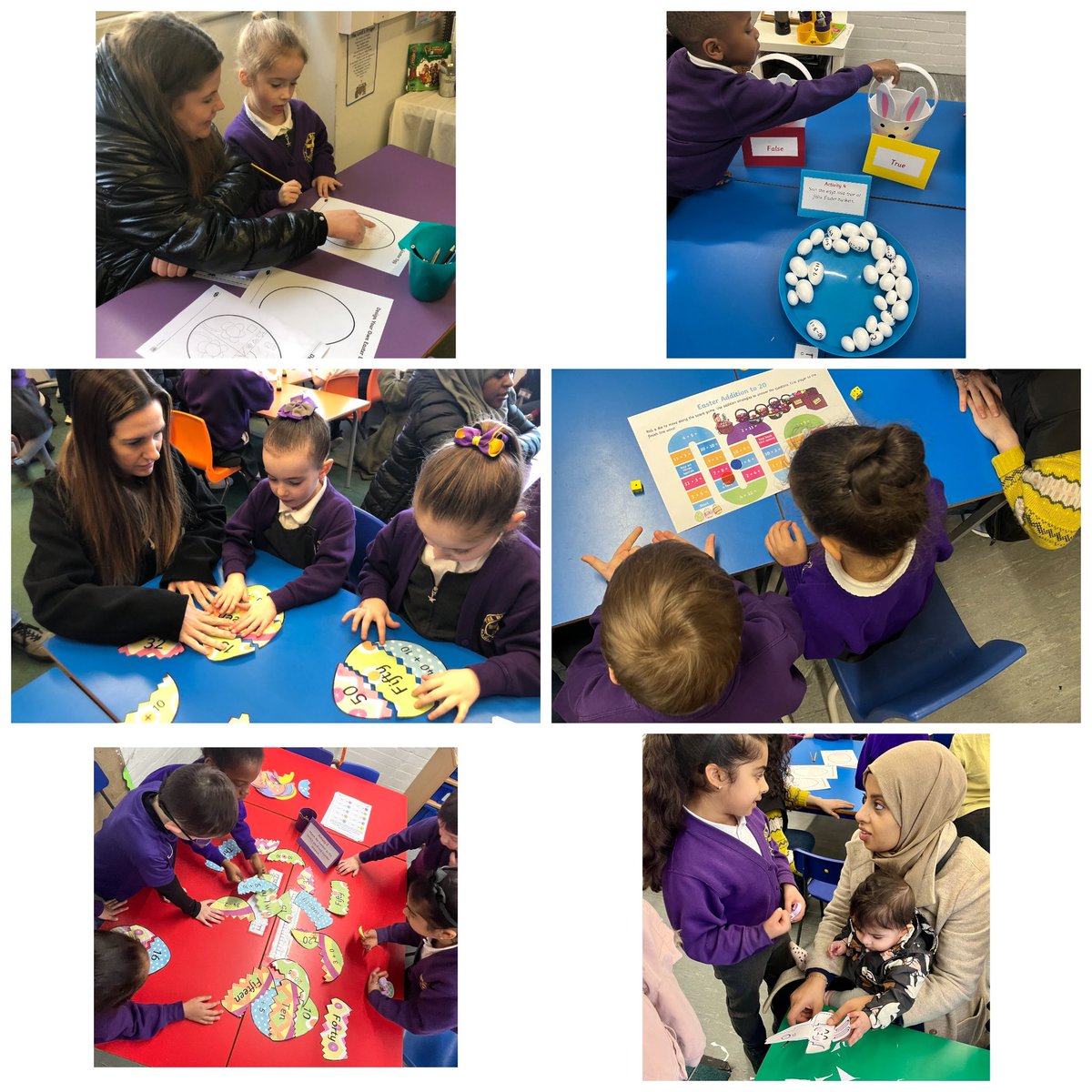 Yesterday to celebrate the end of term, Y1 had an Easter Maths morning, where they were able to show their parents all of the things they have been learning in maths 🐣 Happy Easter 🐣 #beaconlovesmaths