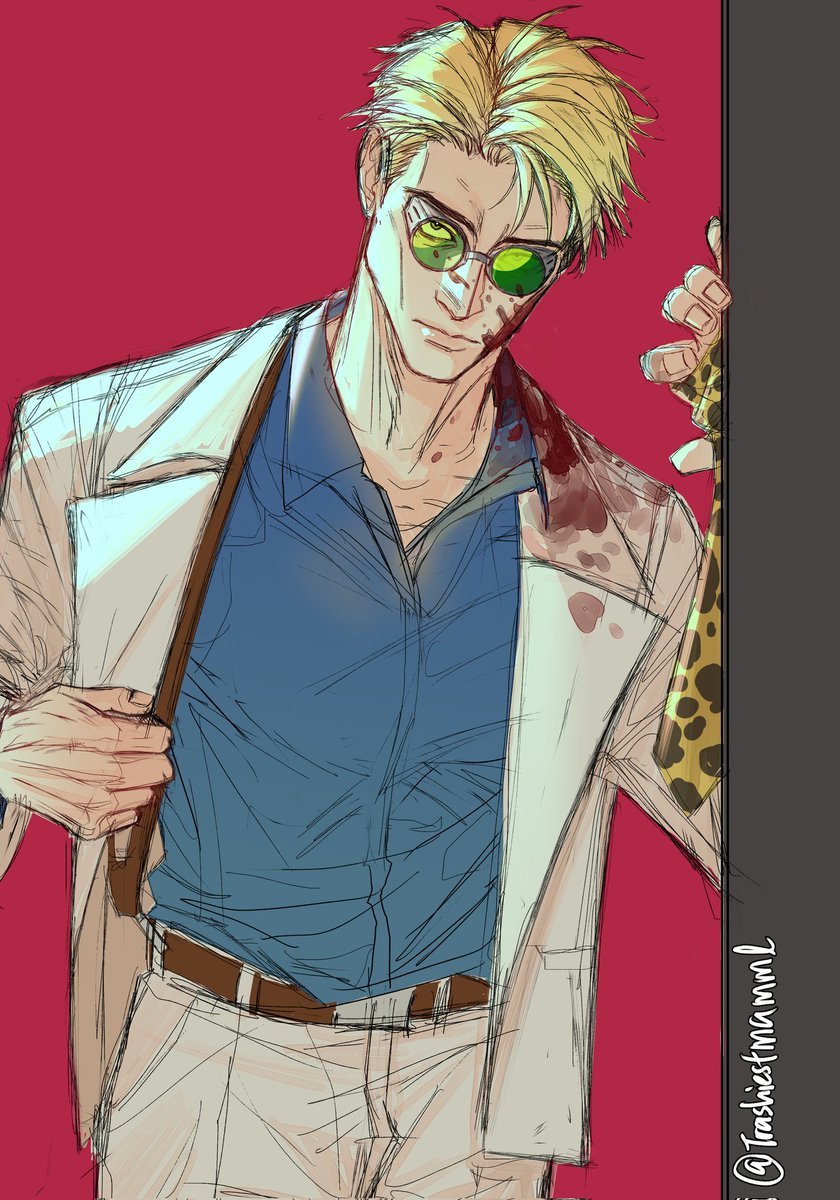 So.. how was work?😬

#jjk #JujutsuKaisen #nanami #nanamikento