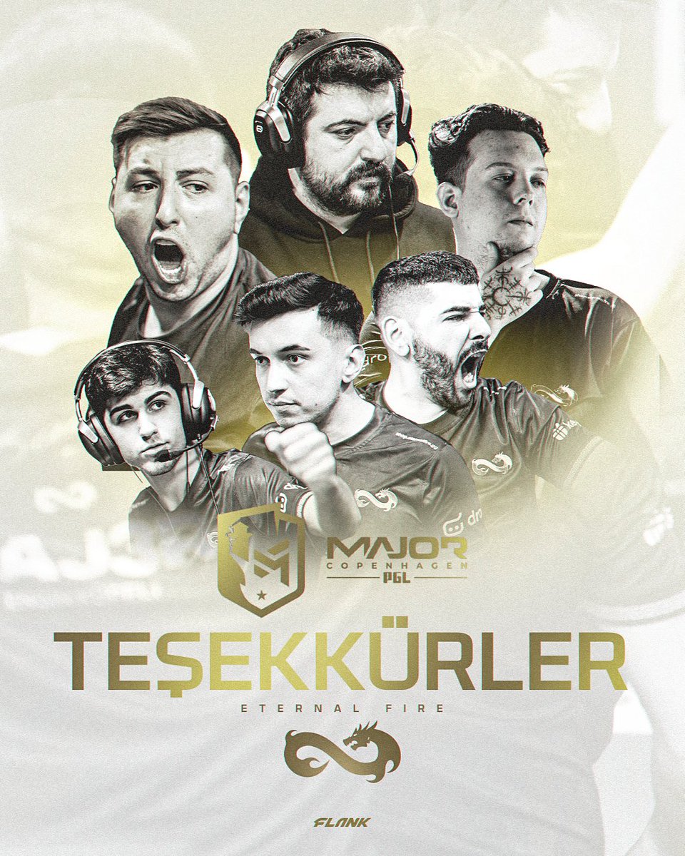 Mücadeleniz ve yaşattığınız gurur için teşekkürler Eternal Fire.

Counter-Strike'ın zirvesinde Türk bayrağını dalgalandırmaya devam edelim.