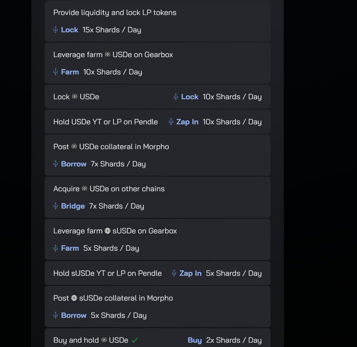 $ENA #Airdrop'u 2 nisanda claim edilecek Sezon 2 de 2 Nisanda başlıyor Sezon 1 için Snapshot 26 Martta alınmıştı. #Binance Launchpool'dan ve #Airdrop'tan Nasıl $ENA Kazanabilirsiniz #Ethena Nedir bunlardan bahsedelim. 👇

#Ethena yenilikçi bir stabil coin projesi Toplam 20.50