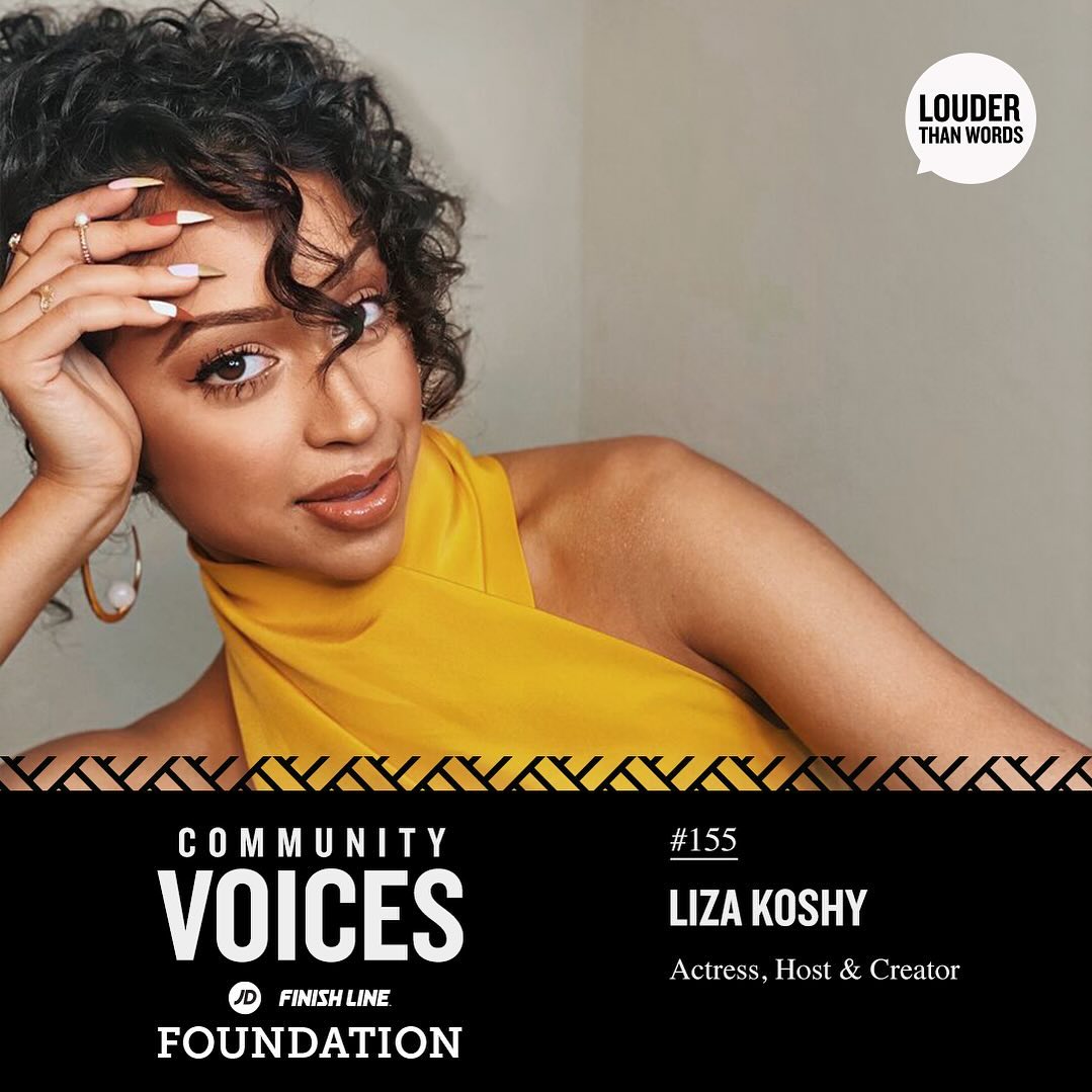 Today at 5pm ET. catch Ep. #155 of Community Voices brought to you by @finishlineyf & @Converse. We’re excited to chat w/ actress, producer, host & award-winning creator, @LizaKoshy for #WomensHistoryMonth. Tune in today at 5pm EST to catch the latest.