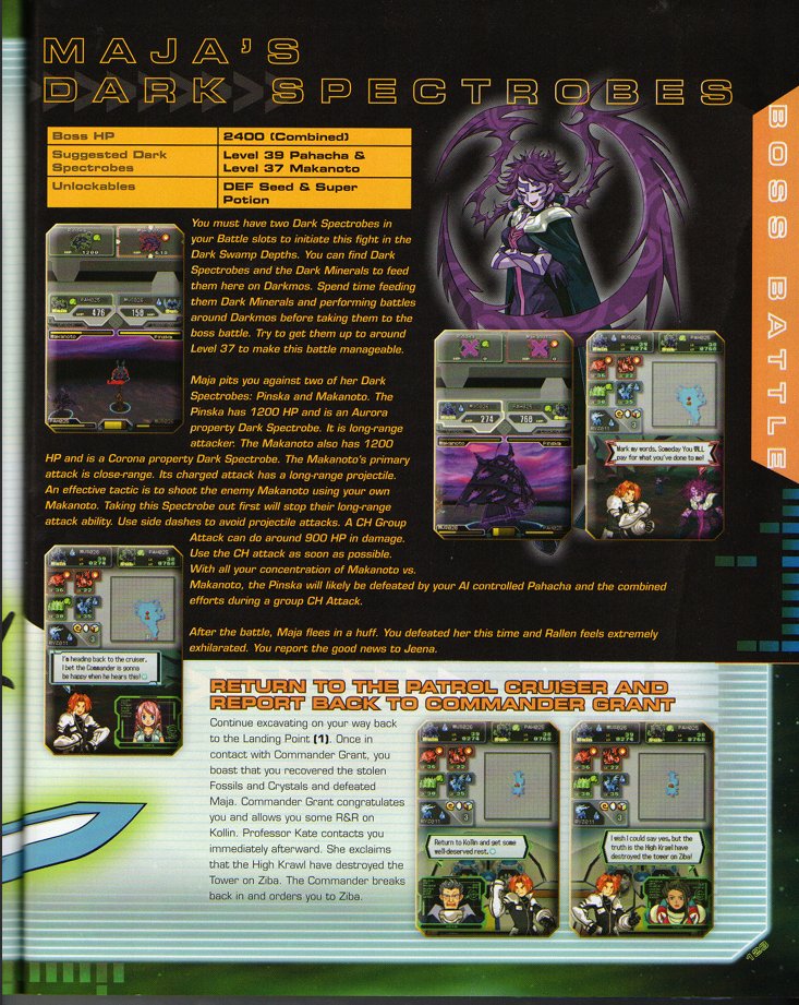 AsithDevs's tweet photo. More cool screens from the official Spectrobes strategy guides. Really gotta sit down and read these front to back one day
#spectrobes https://t.co/h87rIjn4Nb