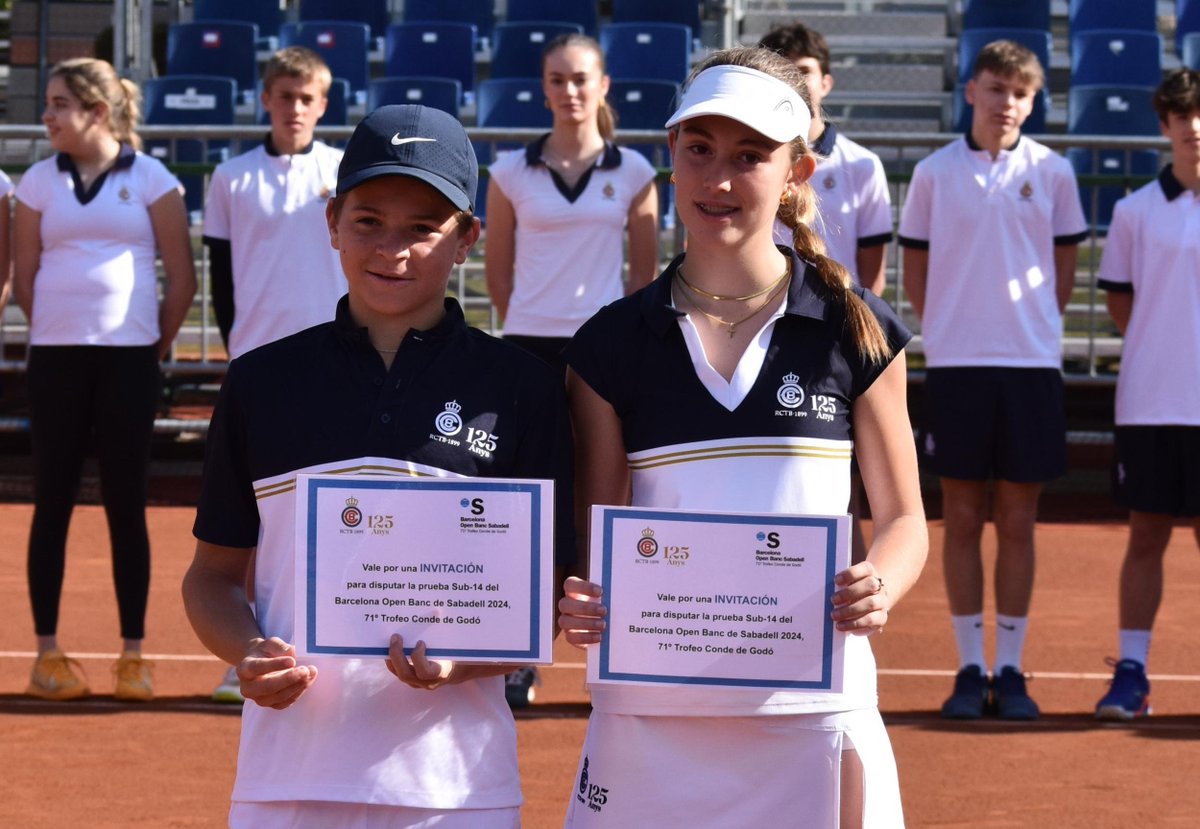 🏆 Natalia Heras y Marc Schulz, clasificados para disputar la fase final del Barcelona Open Banc Sabadell Sub-14 @bcnopenbs #TeamRCTB1899 ➡️ rctb1899.es/es/noticias/na…