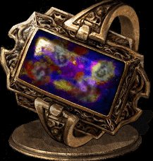 Speckled Stoneplate Ring from Dark Soul series. (The picture on the right is an image from the game wiki)
#Magicavoxel #Voxelart #Fanart #DarkSouls #SpeckledStoneplateRing