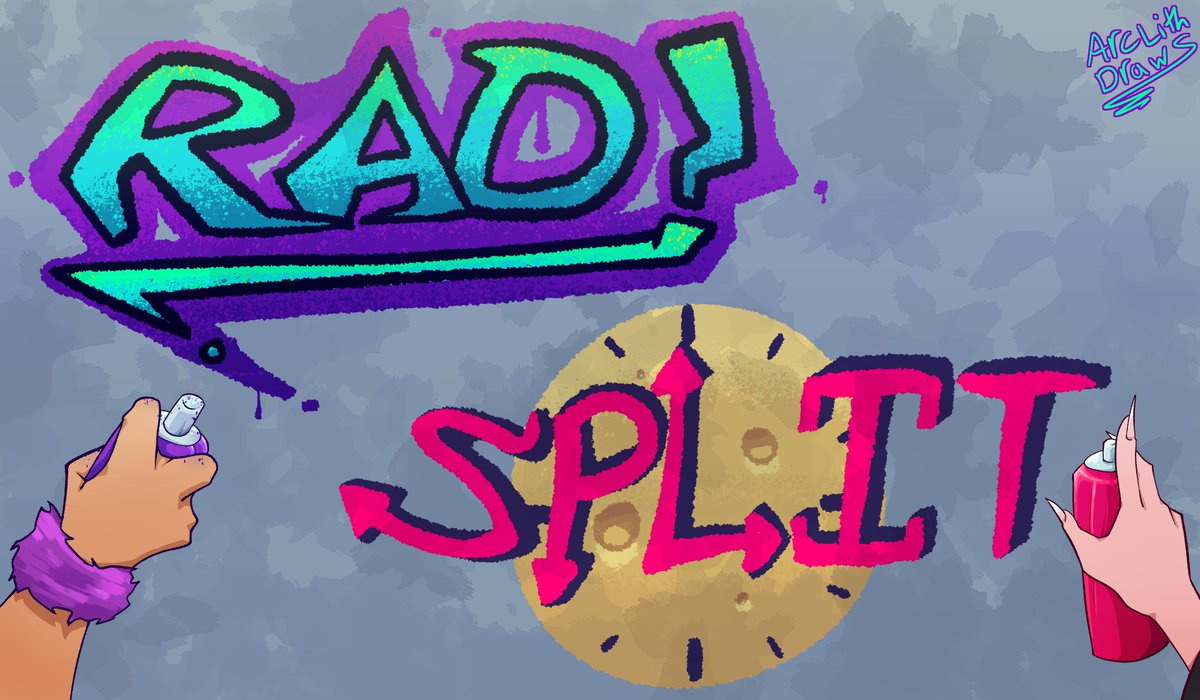 ArcLithDraws's tweet photo. Daily #4 - Graffiti https://t.co/e3UqVKd4AN