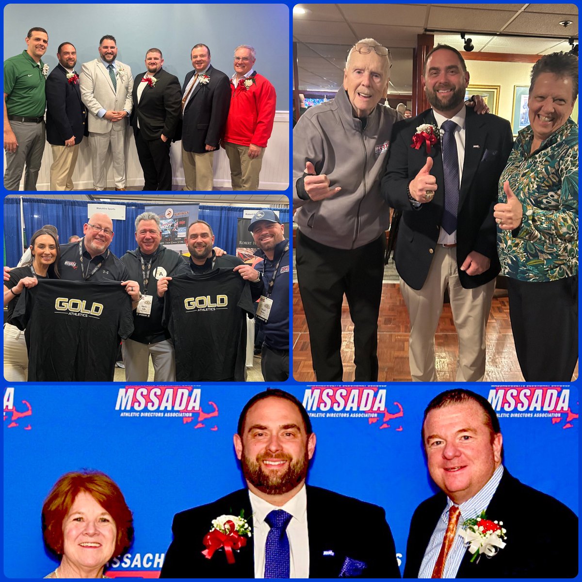 What a week!!! @MSSADA9 annual conference is always filled with PD, Concurrent sessions, vendors and so much more. Most importantly it’s a great week with friends and colleagues who have a positive impact on the lives of thousands of student-athletes in MA. #blessed and thankful