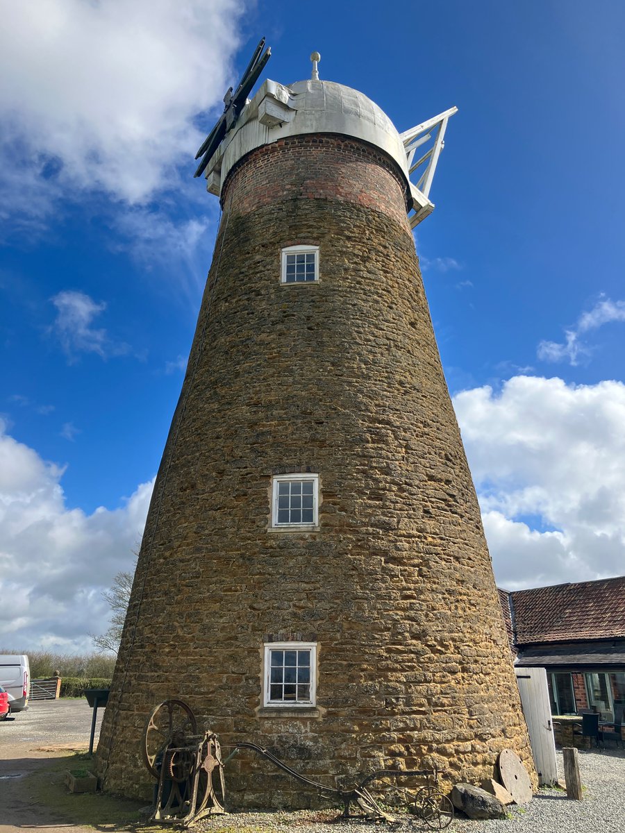 Discovered Wymondham windmill in east Leicestershire today. Great place. Free access to all floors of the windmill (fabulous), plus cafe and shops. Highly recommended.