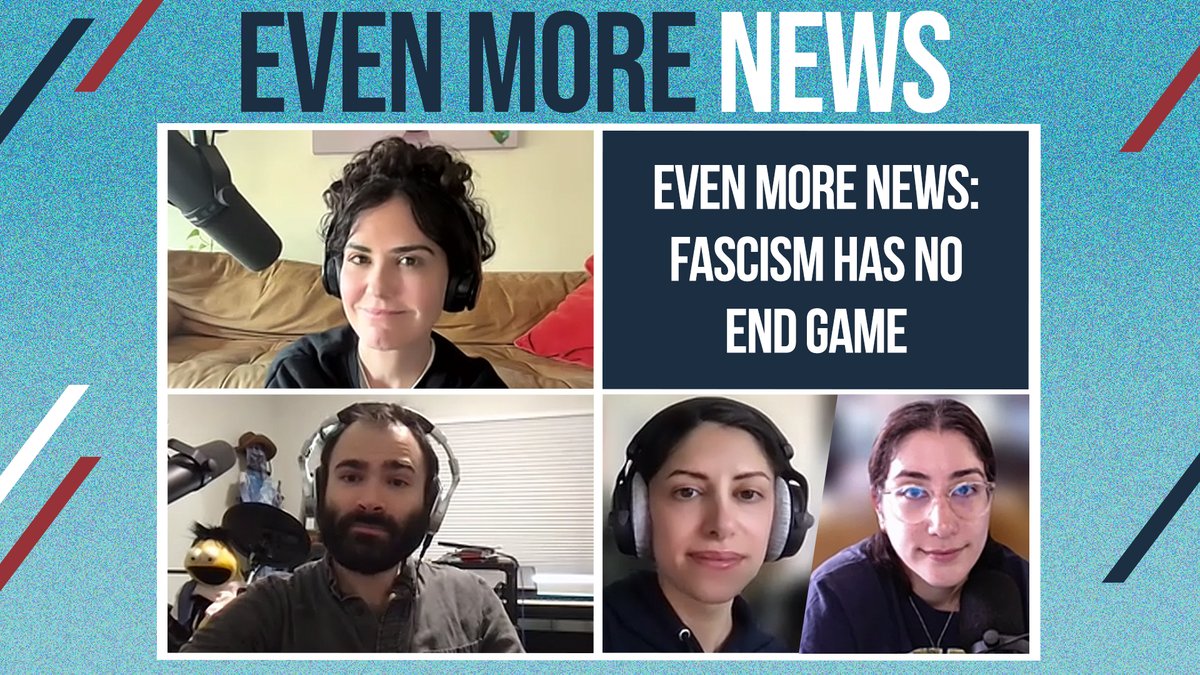 Hi. Shereen Lani Younes and Anna Hossnieh join @katystoll and @drmistercody to talk about the humanitarian disaster in Gaza, the U.S.'s complicity in it, and the cause of the bridge collapse in Baltimore. #EvenMoreNews is now in your podcast feed: podcasts.apple.com/us/podcast/eve…