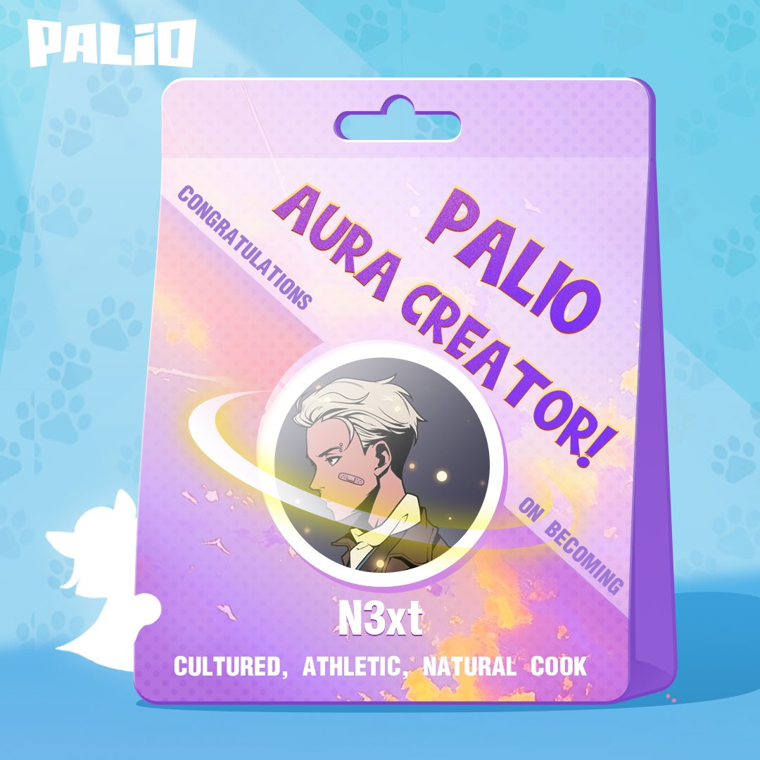 N3XT x @PalioAI Extremely honored to be an Aura Creator. Got that aura around me 👨🏻‍🍳😏 Together we will push AI + Web3 narrative further. Did I pick my traits right? Good cook irl (yes it’s true) + athlete 🤝🏻