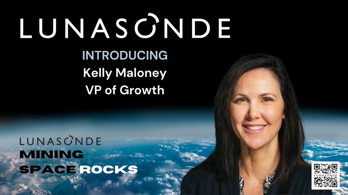 Lunasonde is thrilled to announce KellyMaloney as our new Vice President of Growth! 🚀 With her expertise and strategic vision, we can't wait to see what amazing heights she'll take our company to! 🌟 #Space #Growth #SpaceMining