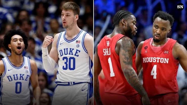 Duke ve Houston, March Madness'ta Son 8 için karşılaşıyor. 04.30'ta @eran_levent ile S Sport 2 ve Plus'tayız. Sahurda iyi gider.