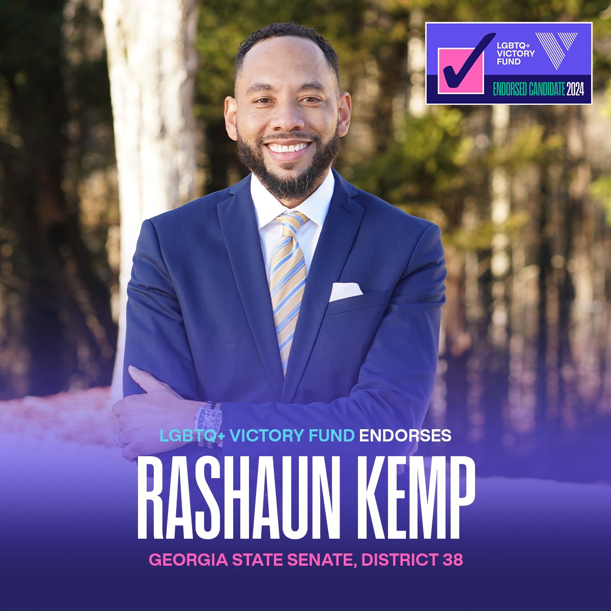 I am very honored to be endorsed by @VictoryFund 🚨“RaShaun’s experience and commitment to smart public policy that addresses the real concerns of constituents makes him the best candidate for District 38” secure.actblue.com/donate/vfrasha… #BetterisBeforeus #historyinthemaking