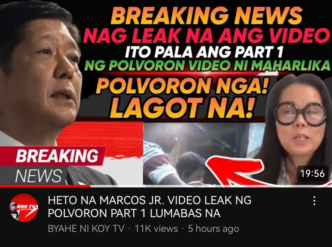 Heto na raw ang polvoron video leak
🤣🤣🤣
youtu.be/rQ7C4xAIfdg?si…