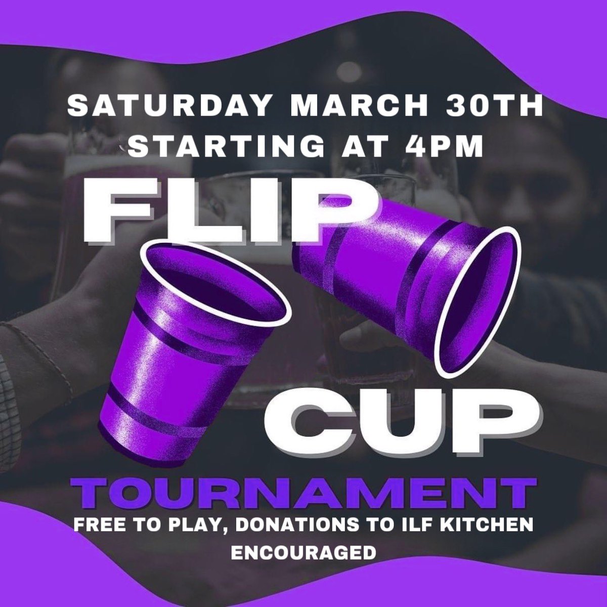 Make sure to stop by the tailgate tomorrow and enter the ILF Flip-cup tournament! 🎶 Great Music 🍕 Pizza thx to ILF Kitchen 🍺 Flip-cup Tournament ⚽️ Fútbol talk 🟣 2024 ILF Memberships & Merch will be available! 📍 🌧️ or ☀️ Lot (521 W Central Blvd)