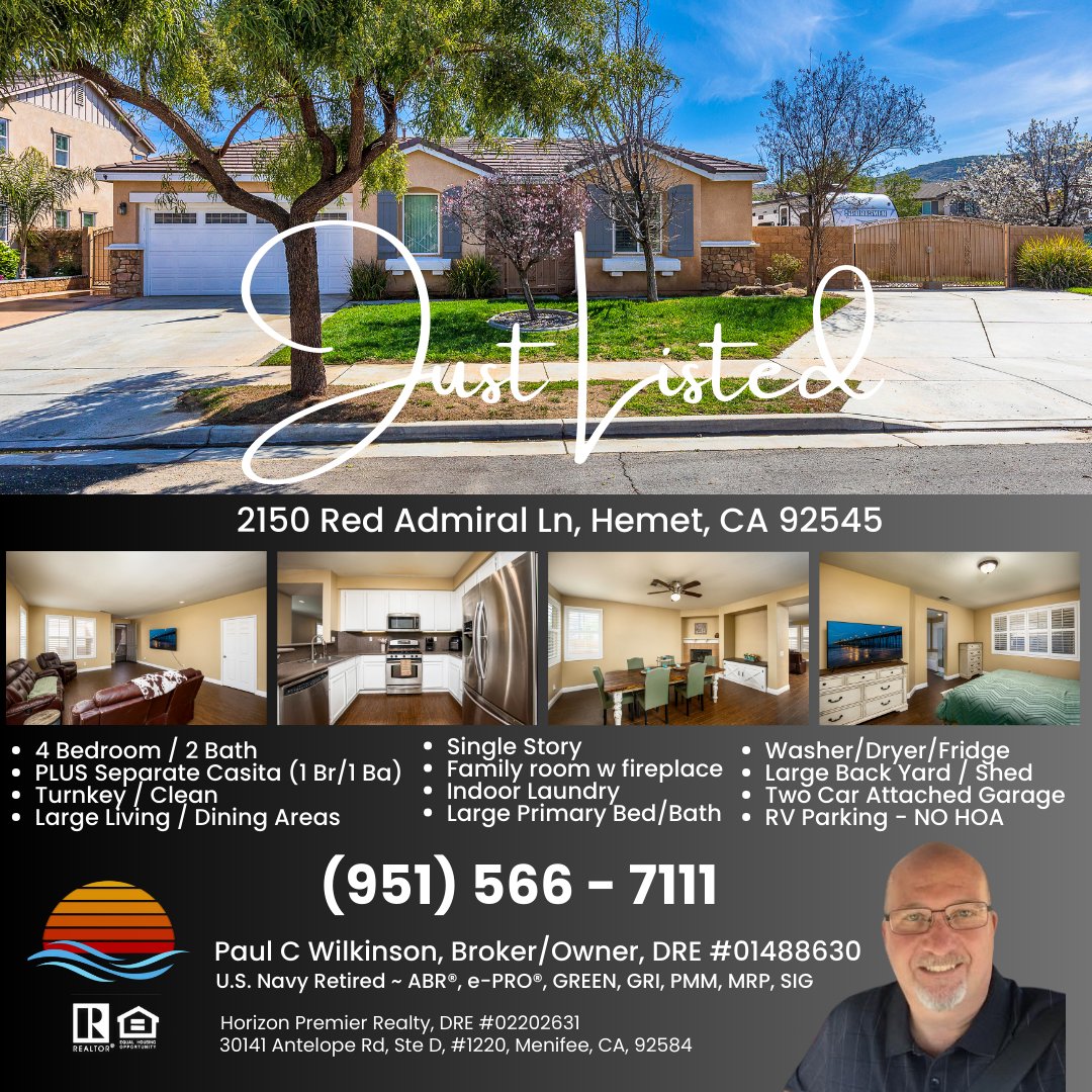 🔥🔥 JUST LISTED – 5 BR / 3 BA (includes separate CASITA) / Single Story, RV Parking, NO HOA. Call for info! #homesweethome #forsale #homeforsale #justlisted #casita #singlestory #rvparking #homebuyers #homebuyerwanted #realtor #homelistings #homeforsale #yourrealtorforlife 🏠🗝