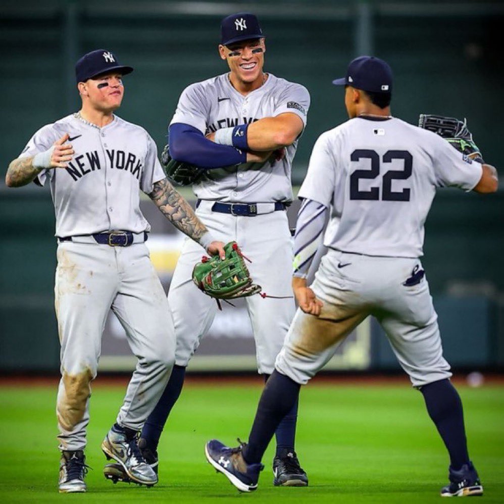JimmyRandazzo's tweet photo. If Juan Soto hits a HR today someone who retweets and is following is winning a shirt. Comment your size. Let’s go Yankees. https://t.co/T8wNXhsnV6