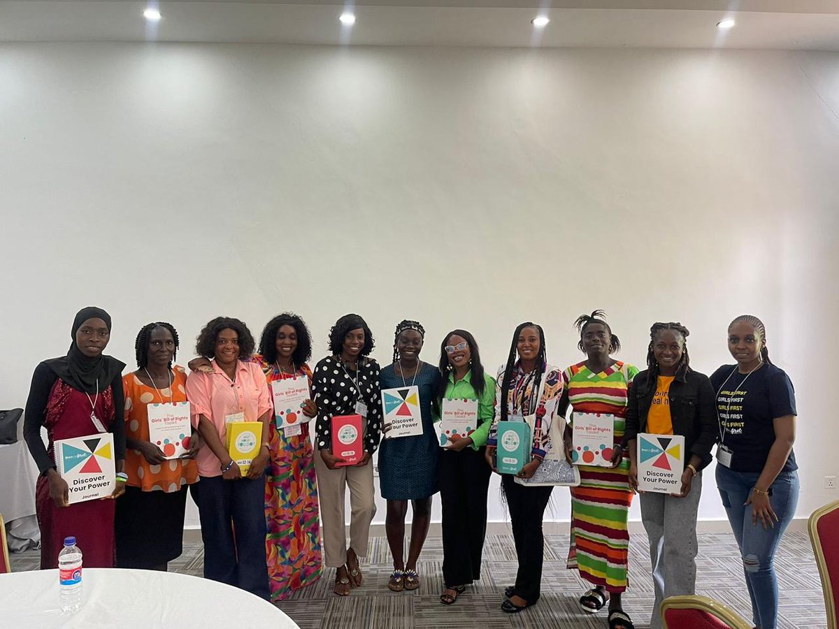 It's the last day of @AGS_WestAfrica! We're sad to say goodbye, but our staffer @sidi_florence had a fantastic experience sharing our resources & getting to know the youth organizers & her fellow girl-centered women leaders! #AGS24 @global4children Sharing reflections soon!