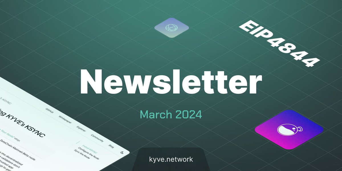 1/ Modular March was a month to remember for KYVE 💫 🥳 Marking officially 1 year since launching mainnet & all the impactful milestones that followed, bringing KYVE & its ecosystem to where it’s at today. 🔥 Plus, new partnerships & collaborations, bringing forward a solution…