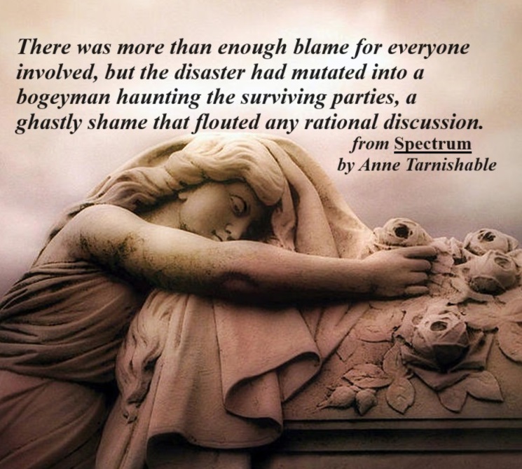 #annetarnishable #spectrumnovel #ContemporaryFiction #newbook #newbookrelease #literature #booklover #booknerd #bookworm #reading #bookrecommendations #newfiction #excerpt #bookquotes #newauthor #tragedy #guilt #blame #haunted #Culpable #scapegoat #FamilyTragedy #stunted #grief