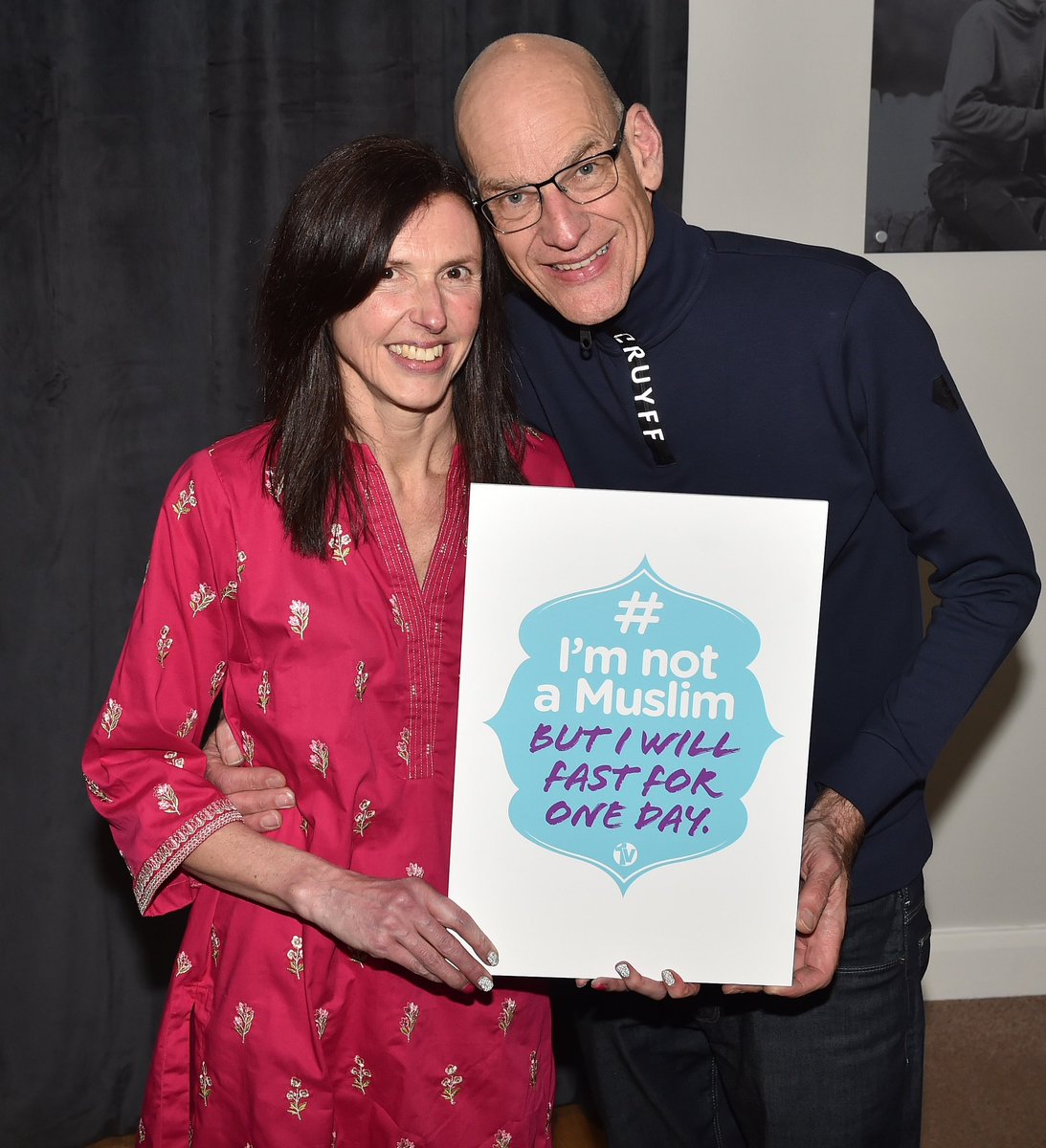 Clive Lawrence and Gill Lawrence took part in our #imnotamuslimbutiwillfastforoneday campaign. 
Clive mentions “Doing the fast for the last few years has been great for building on existing friendships and understanding a little more about the Muslim faith.”
#Ramadan #fasting