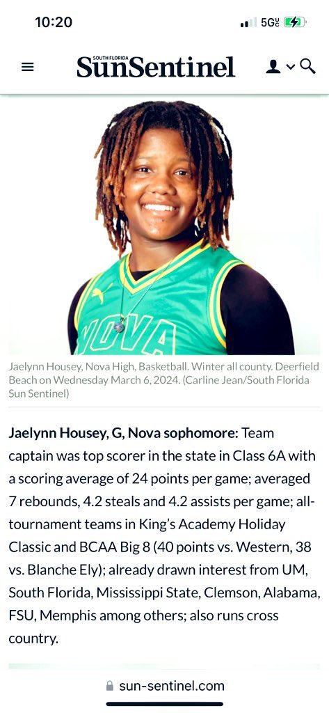 1st Team All County for Sophomore Standout Jae Housey 
🔥🔥🔥