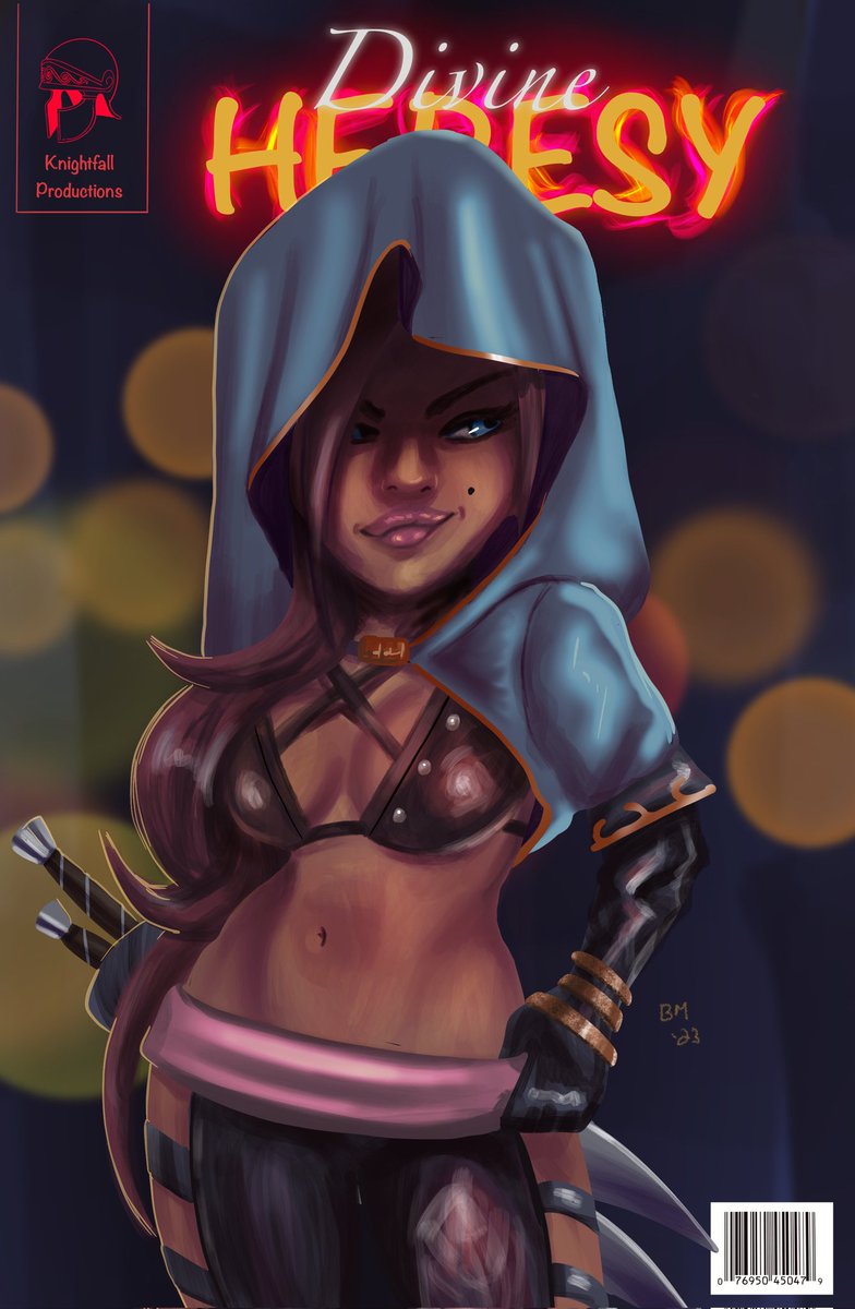 BlueMageArtist's tweet photo. One day,  I'll have my own #dnd comic. Until then... #dndbladesinger #dndgnome #divineheresy https://t.co/xBrsUyzpU0
