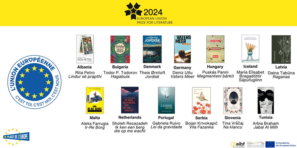 The EUPL2024 announcement ceremony is fast approaching! Join us on 4 April at 5.00 p.m. at La Foire du Livre de Bruxelles (Place de l'Europe) to discover the names of the laureate and the 5 special mentions. If you wish to attend, please contact us via mail : info@fep-fee.eu