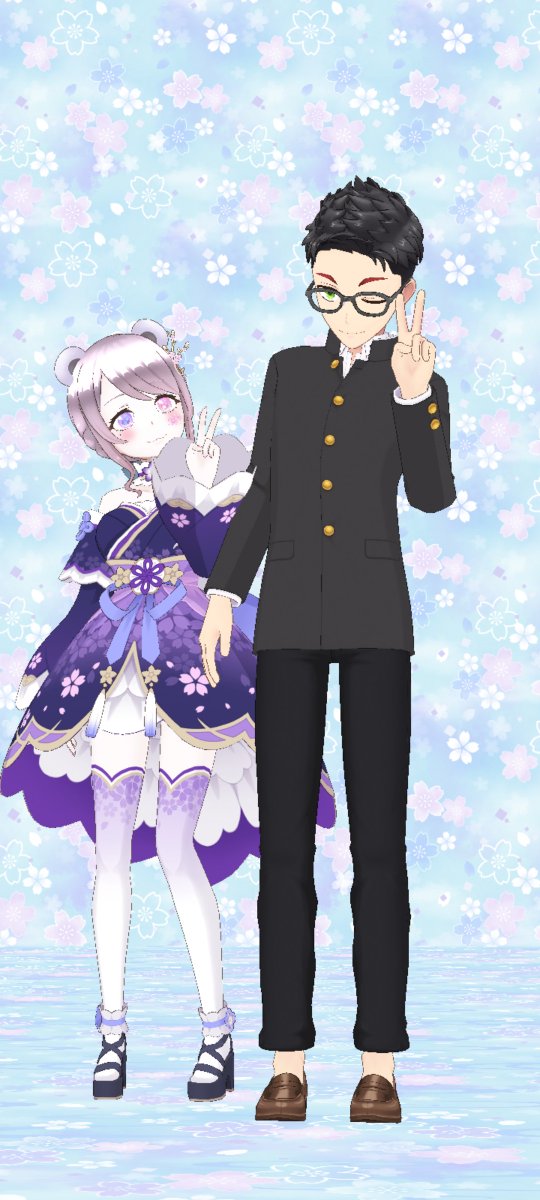 ついさっき撮った321の同期、真白ぽんずさんとの誕生日チェキ。
球原は卒業式壁紙チェキ会が多かった関係上、今も制服。（今更だけど・・・。）
しばらくこのままでいいか😅
ぽんずさん、お誕生日おめでとう😊
<a href="/mashiro_ponzu/">真白　ぽんず</a>